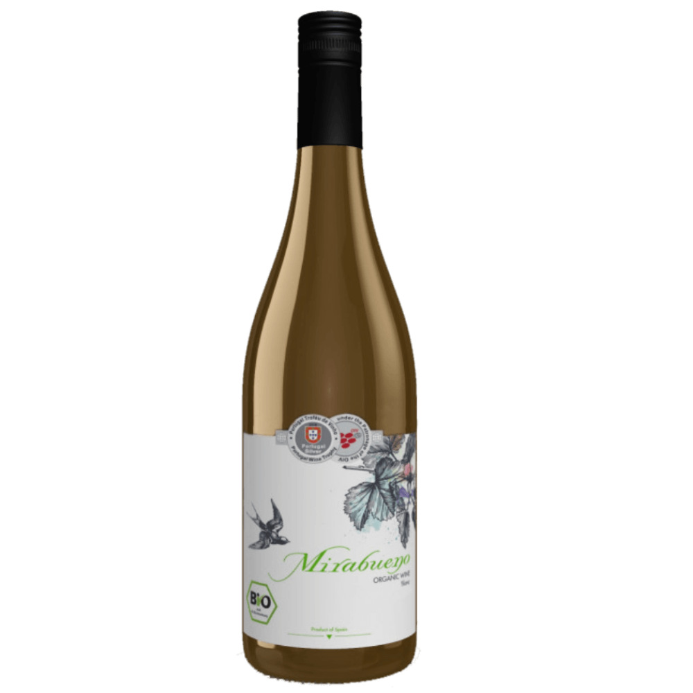 Vinho Mirabueno Macabeo Branco Orgânico | Vegano 750 ml